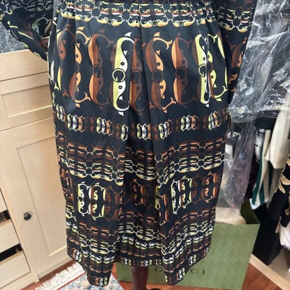 Gucci Vibrant Printed Coat Size 42 - Picture 7 of 13